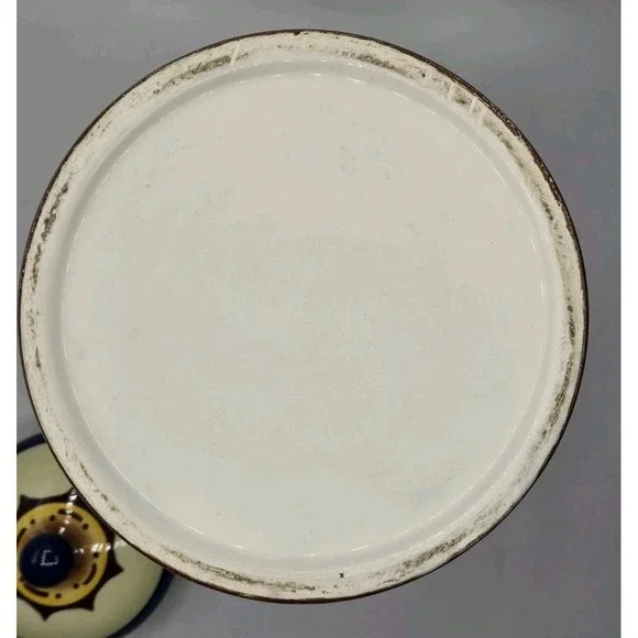 Large Biscotti Ceramic Cookie Jar Canister for Nonni's Tuscan Fruit Design EUC - Picture 9 of 15